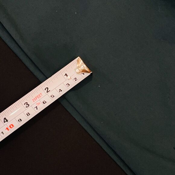 ~ SKIMS Lg Sleep Shirt* Unisex Cotton Pajama Dark Green Button Lounge Nightshirt - Picture 12 of 13